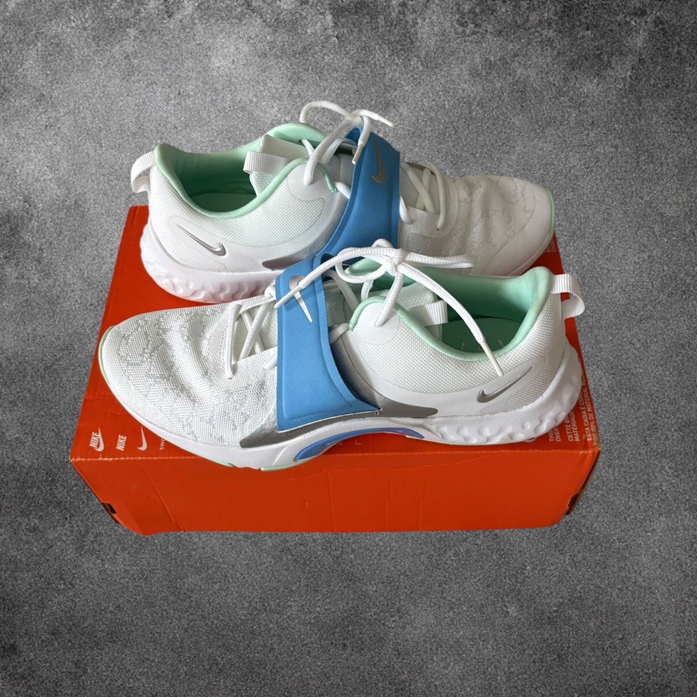 Nike Renew In-Season TR 12 Womens Training Shoes White Mint Blue DD9301-100 10.5